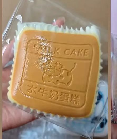 🎀1368  予約品　牛ケーキ　水感 Mサイズ