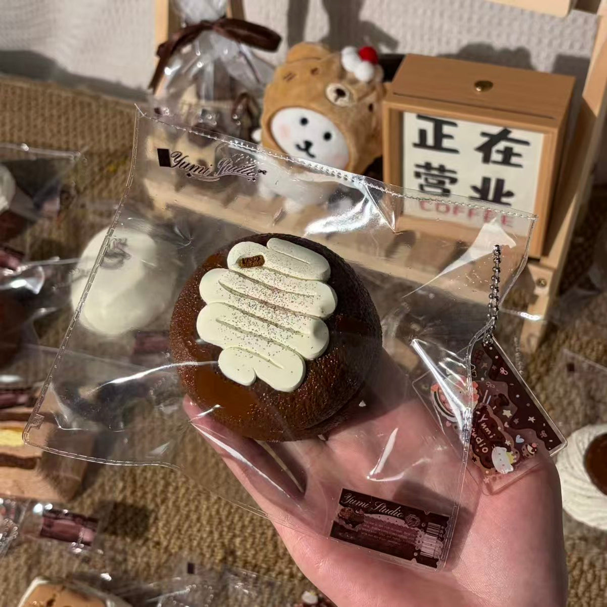 6537  予約品 送料無料  YU  奶油巧克力舒芙蕾   轻奶油