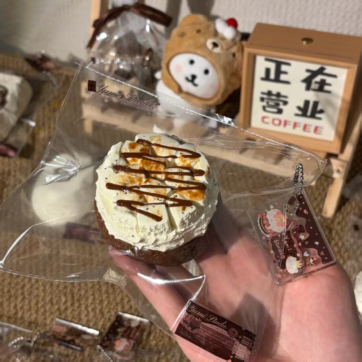 6538  予約品 送料無料  YU  炭烧棉花糖蛋糕