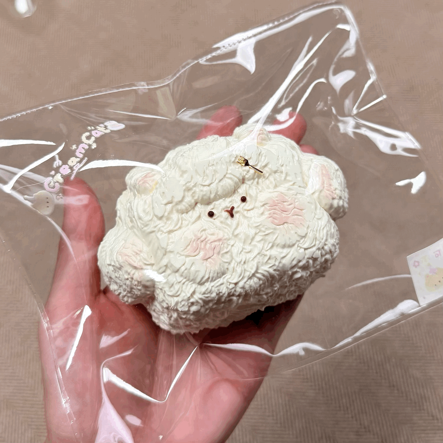 6116　予約品  送料無料  CC   奶油泥  小羊泡芙    受注受け取り締め日：8/30   20：50