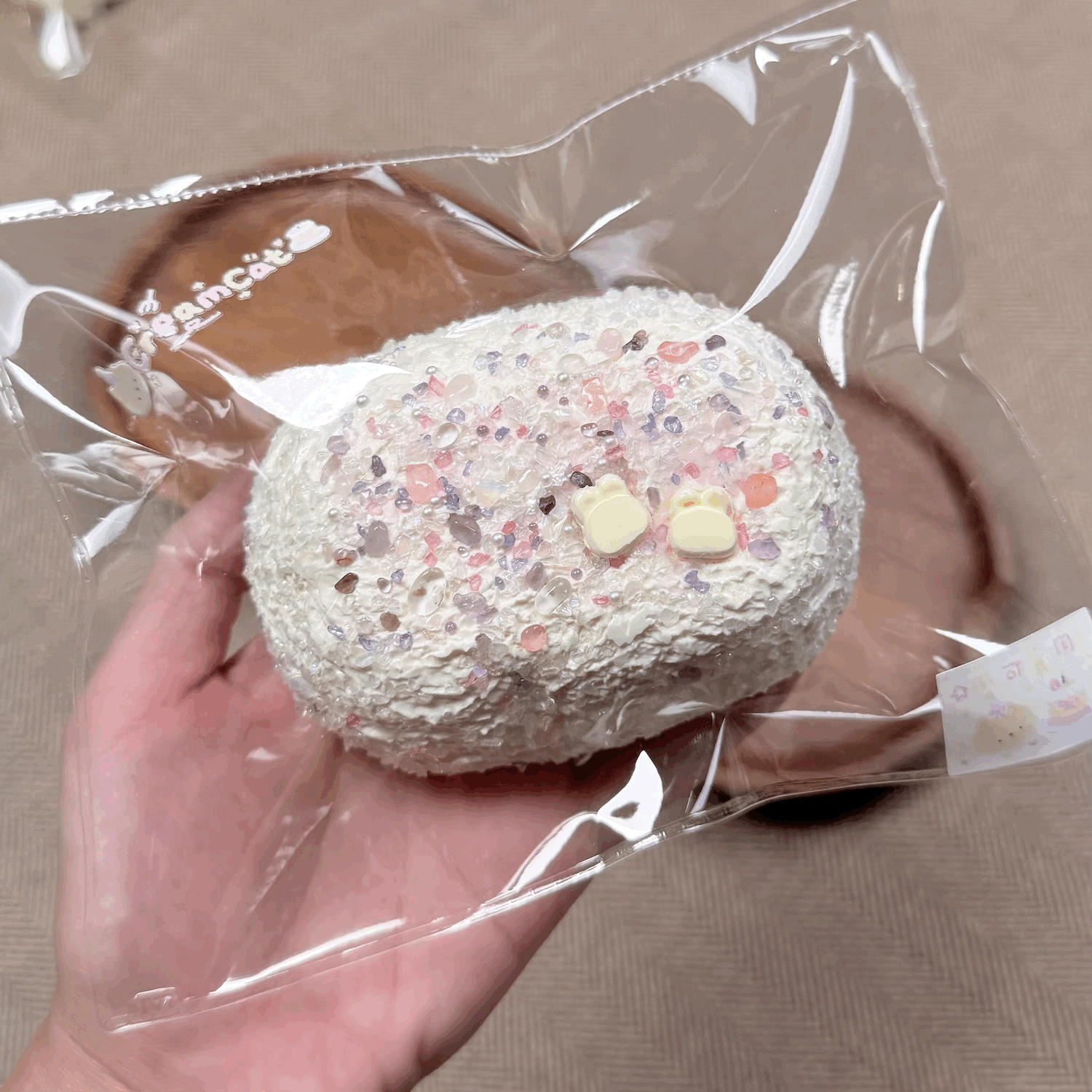 6112　予約品  送料無料  CC   奶油泥  麻赖棒（紫苏气泡）    受注受け取り締め日：8/30   20：50
