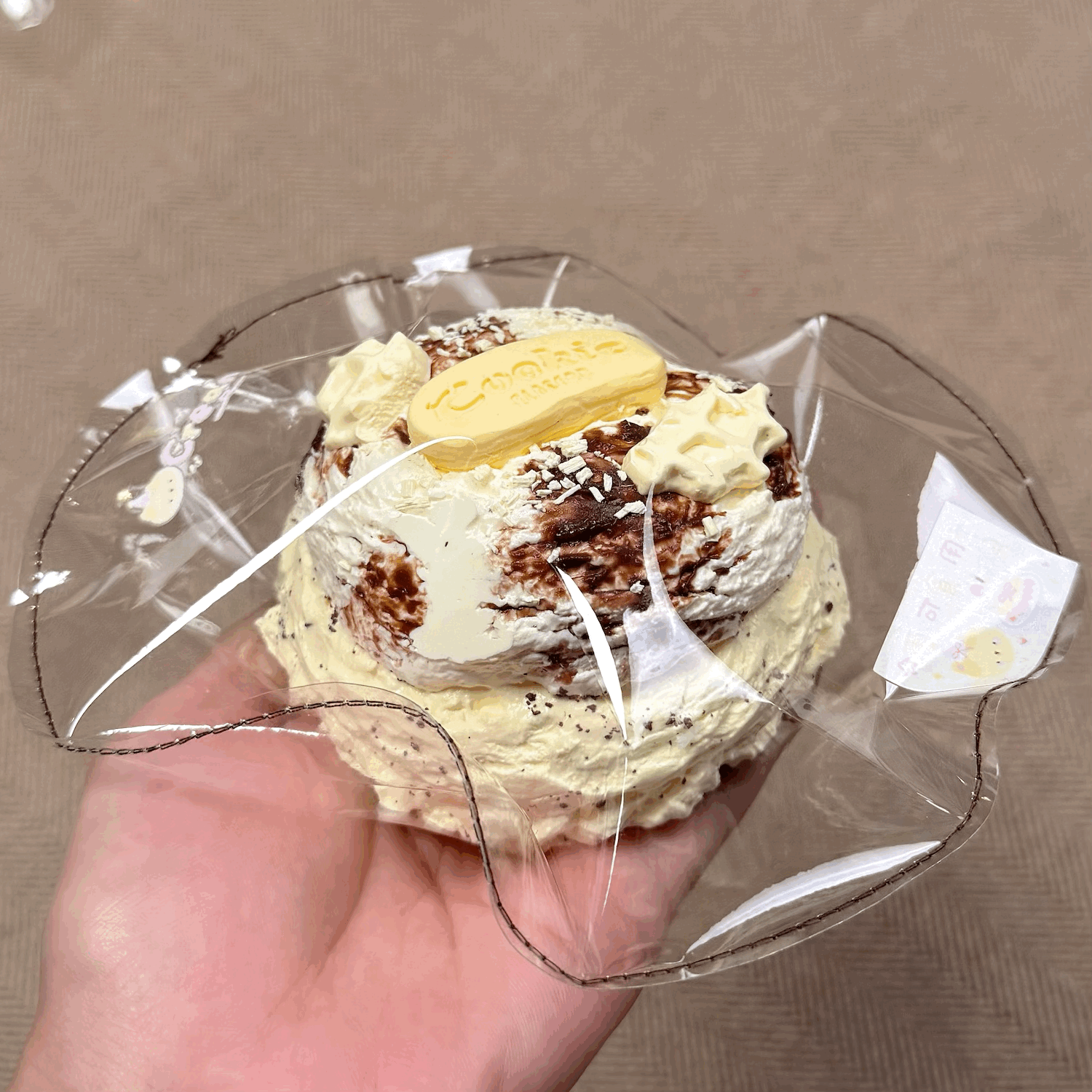 6114　予約品  送料無料  CC   奶油泥  双层冰淇淋球    受注受け取り締め日：8/30   20：50